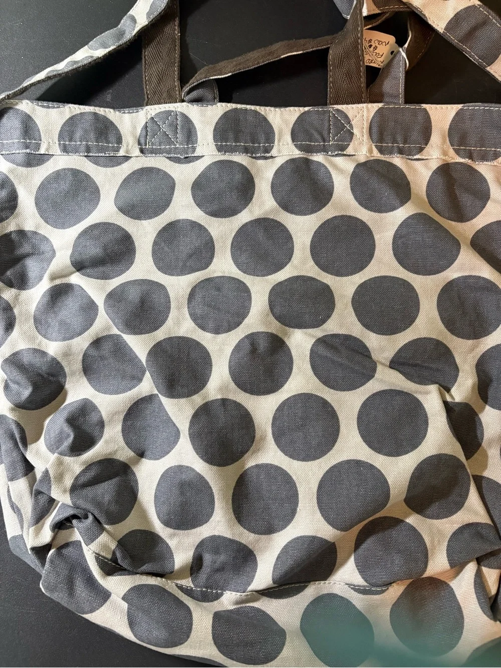 Thirty One Grey Mod Dot Metro Metro Foldover